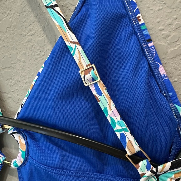 Lilly Pulitzer Women’s Ester Blue Multi One Piece Size 2 EUC - Picture 6 of 8